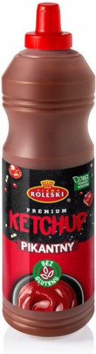 Ketchup pikantny Premium 1l Roleski
