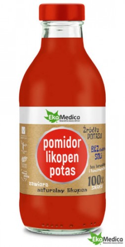 Sok pomidorowy "pomidor likopen potas" 300ml EkaMedica