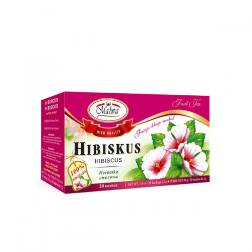Herbatka owocowa Hibiskus 40g (20x2g) Malwa
