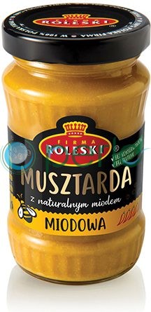 Musztarda miodowa 175g Roleski