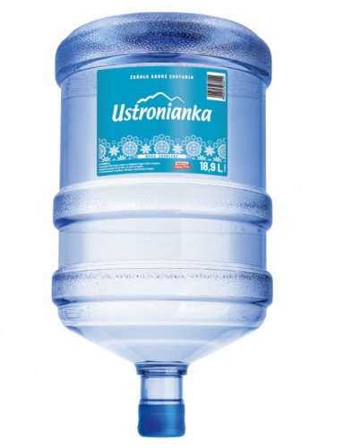 WODA USTRONIANKA W BUTLI GALONOWEJ 18,9L